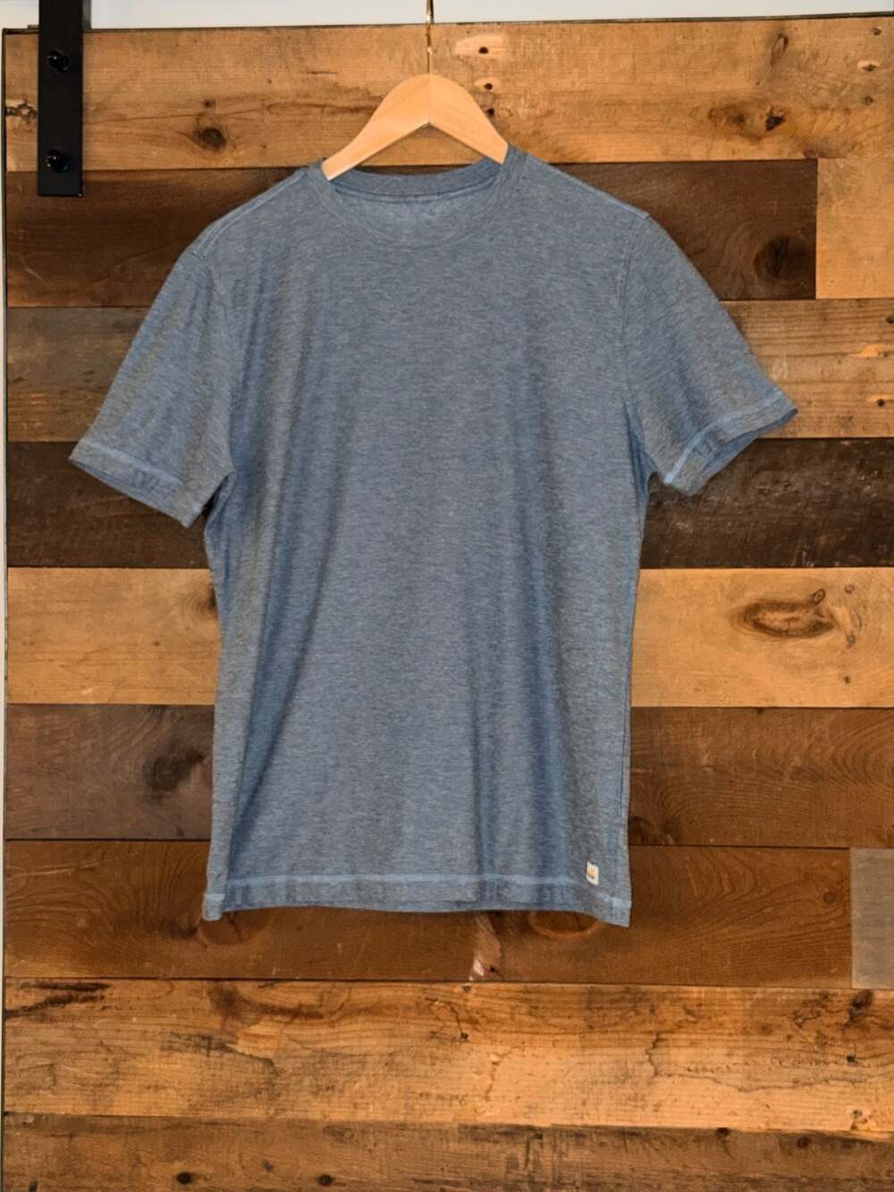 Vuori Strato Tech Tee Blue Heather Size Small